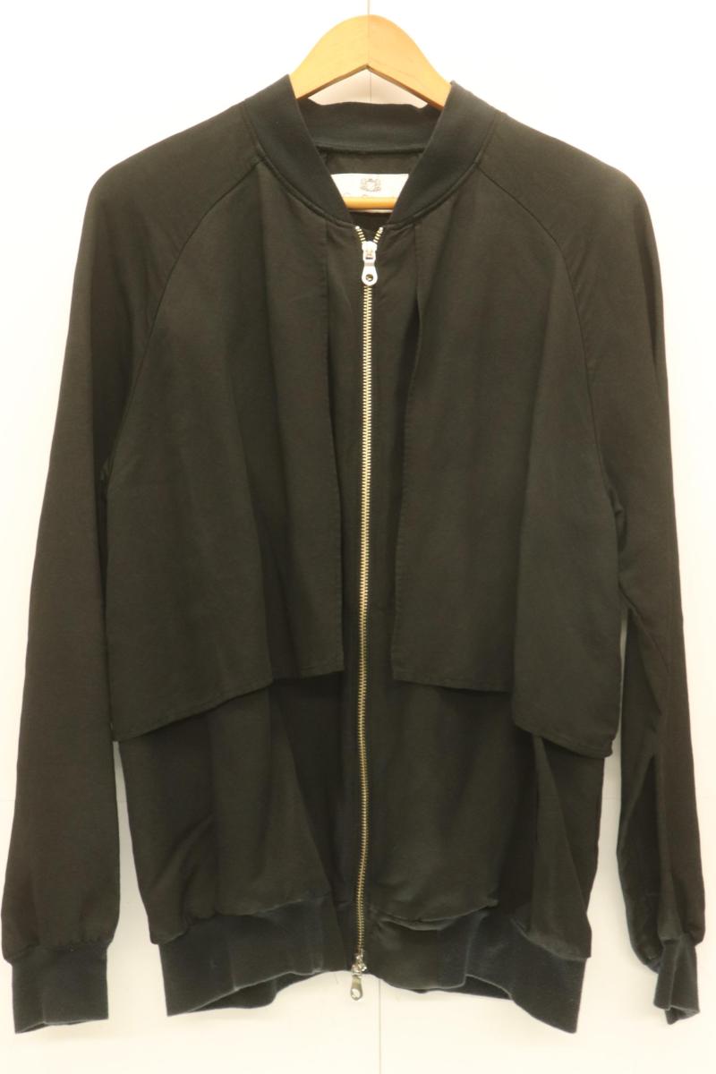 Rakuten - 【中古】 JUN OKAMOTO メンズブルゾン M ブルゾン JUN OKAMOTO M 黒 ブラック 無地