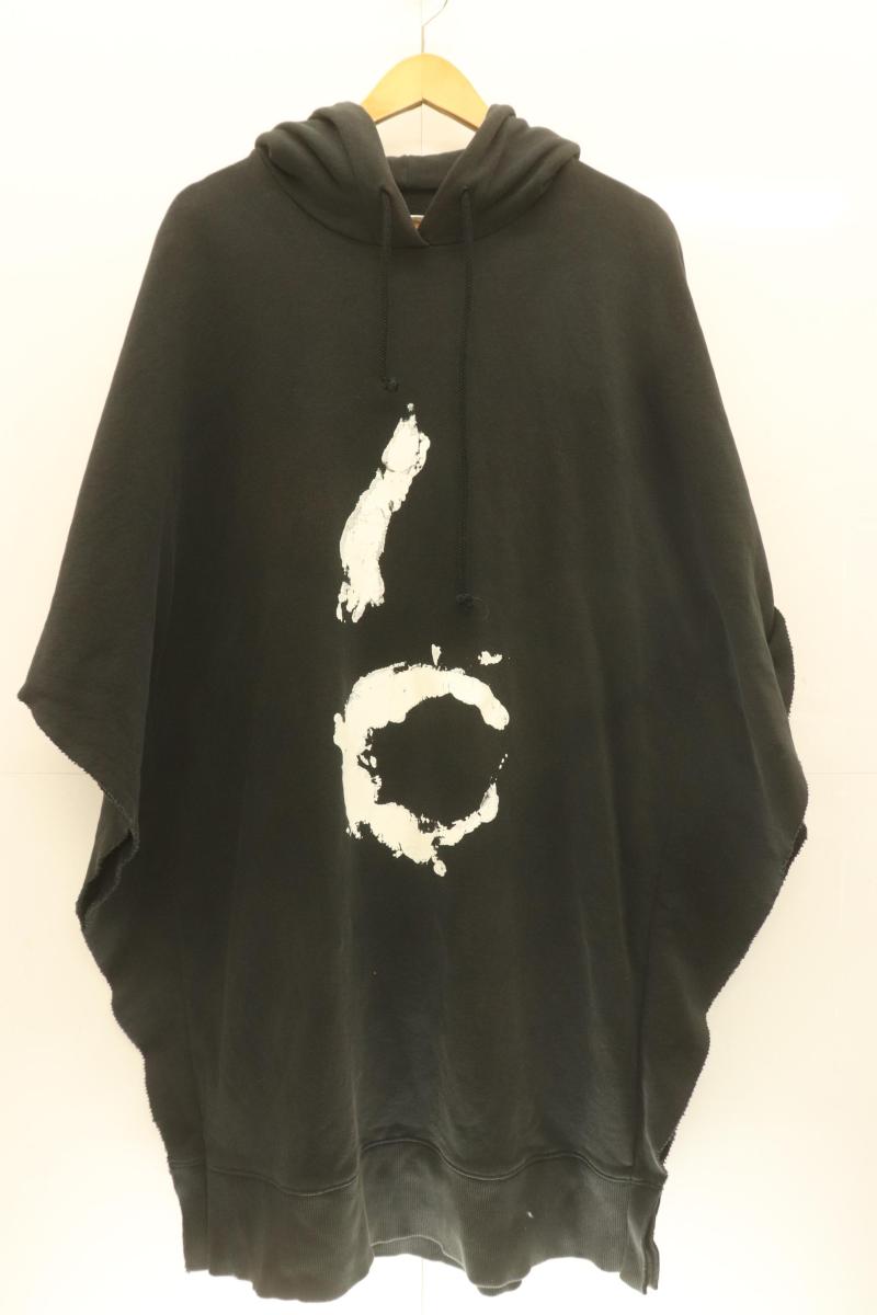 Rakuten - 【中古】 MM6 レディースパーカー S パーカー MM6 Maison Margiela S 黒 ブラック プリント