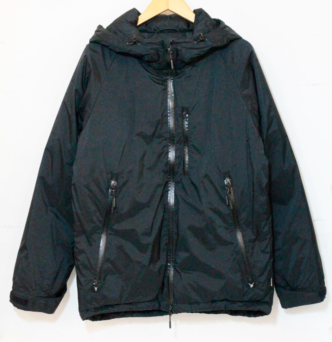 【中古】 NANGA メンズダウンジャケット M NANGA/ダウンジャケット/M/黒 ブラック