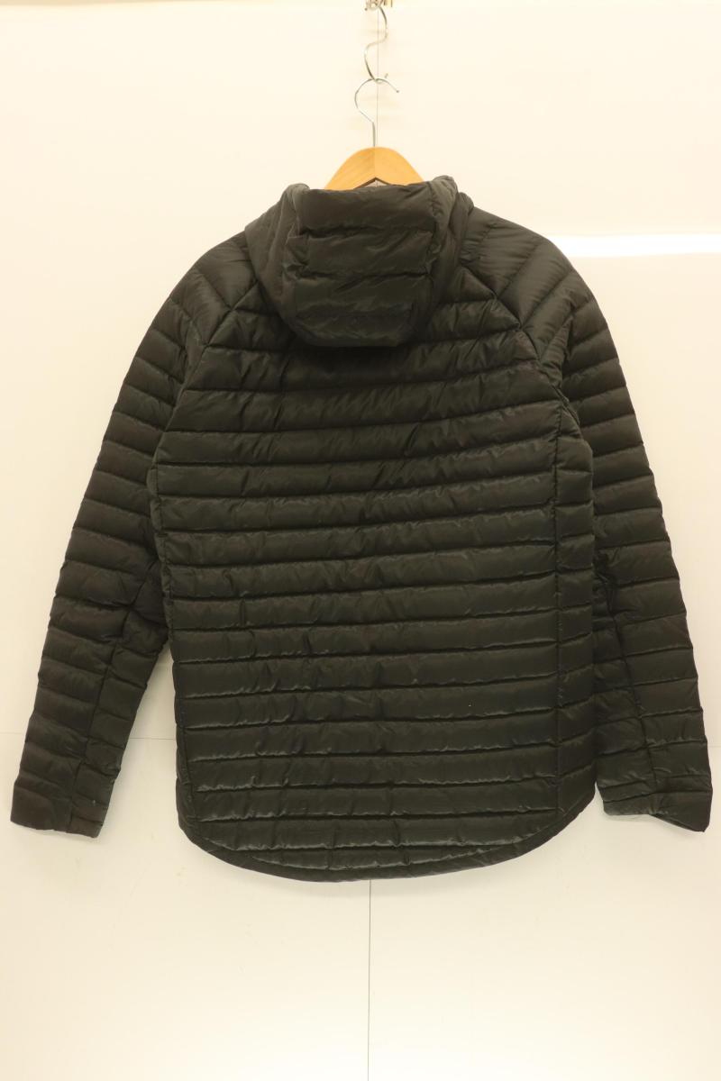 【中古】 NIKE メンズダウンジャケット L DOWN FILL GUILD NIKE L 黒 ブラック ロゴ