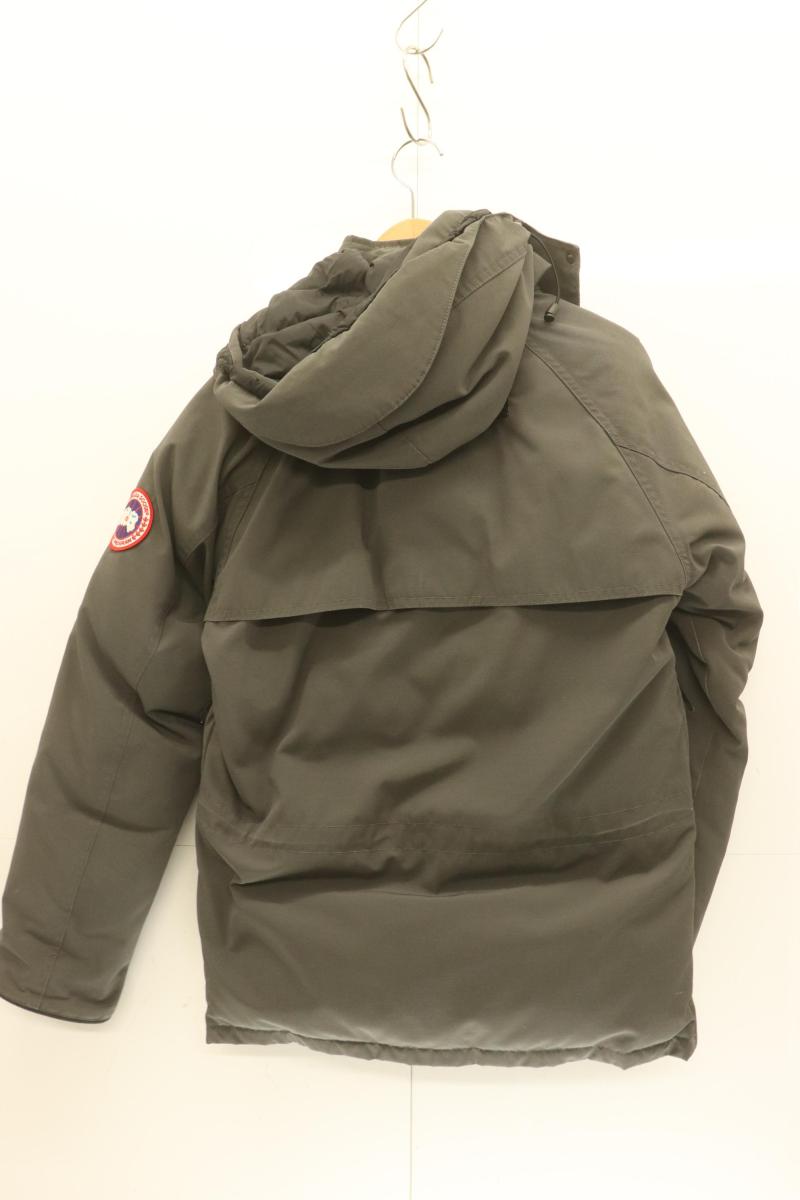 【中古】 CANADA GOOSE メンズダウンジャケット S KAMLOOPS CANADA GOOSE S グレー 灰