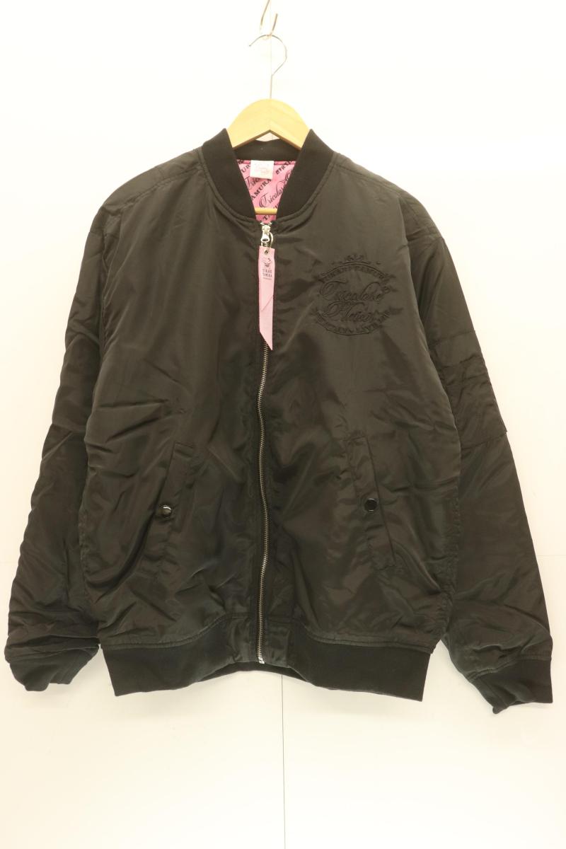 [Used] Unknown Brand Men's Blouson Jacket, Size L, Tamura Yukari BIRTHDAY LIVE 2018 Tricolore Plaisir, Size L, Black, Embroidered