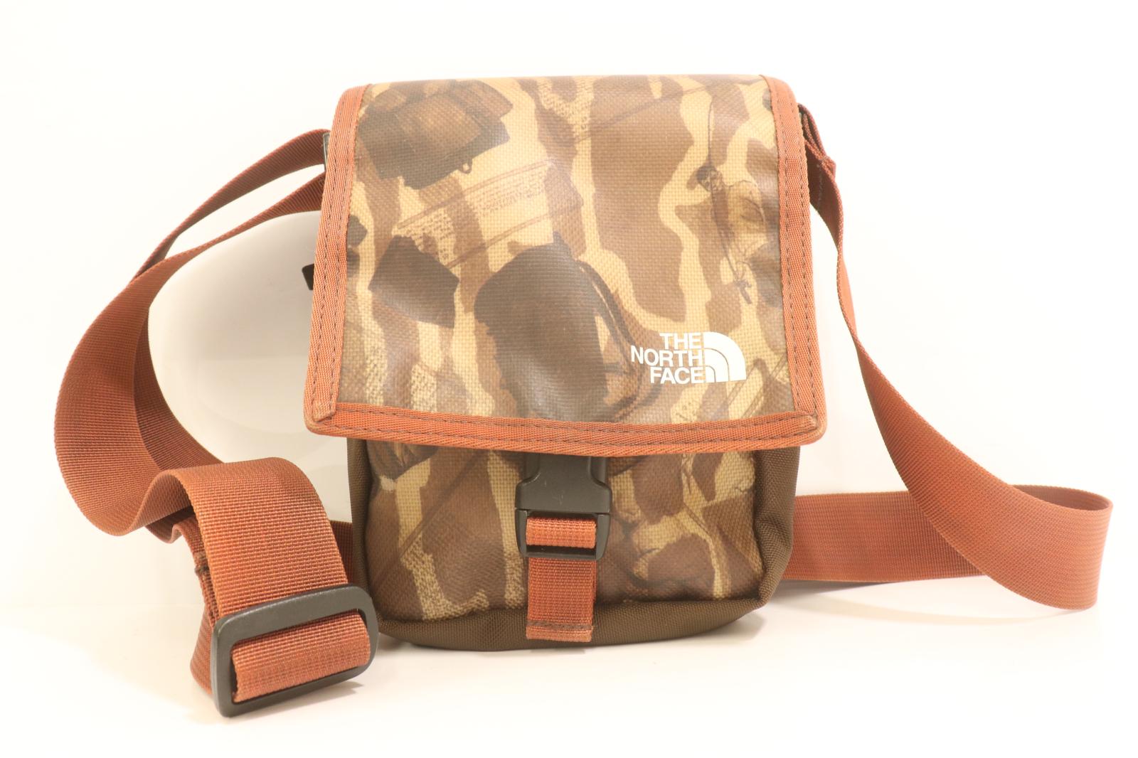 Rakuten - 【中古】 THE NORTH FACE メンズショルダーバッグ -- BARDU BAG THE NORTH FACE -- 茶 ブラウン 迷彩 カモフラージュ