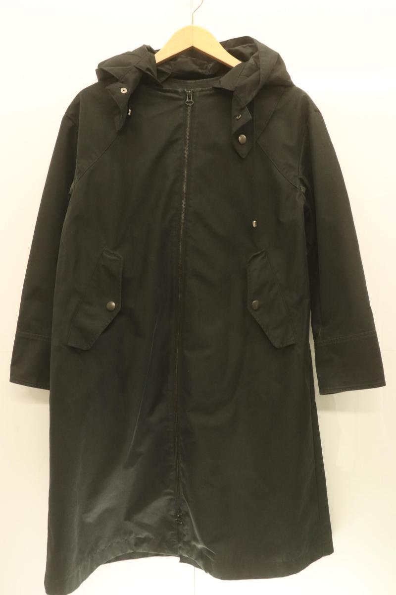 Rakuten - 【中古】 Johnbull レディースハーフコート S フーディーコート Johnbull S 黒 ブラック 無地
