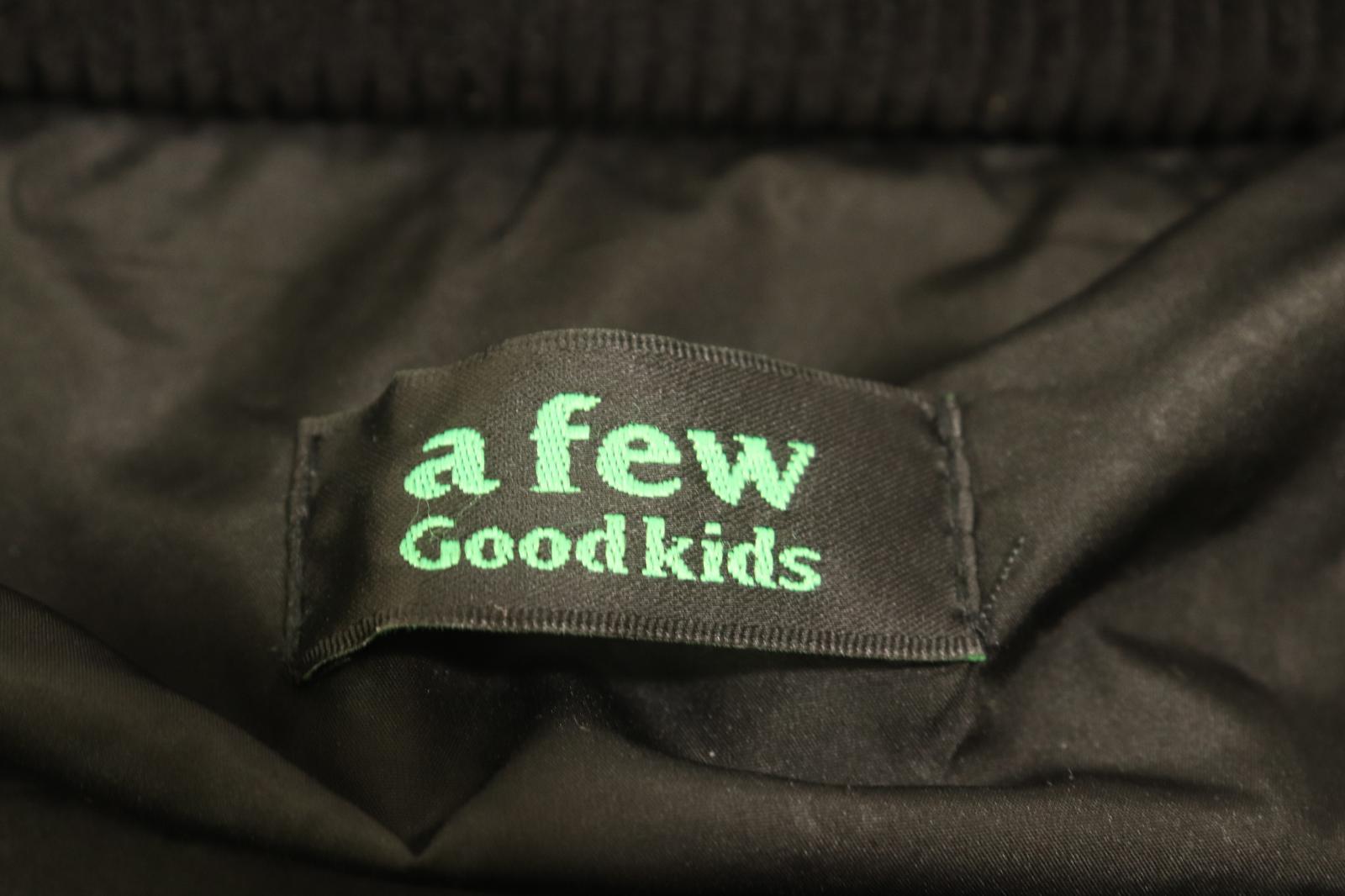 【中古】 A FEW GOOD KIDS メンズダウンジャケット L コーデュロイダウンジャケット A FEW GOOD KIDS L 黒 ブラック