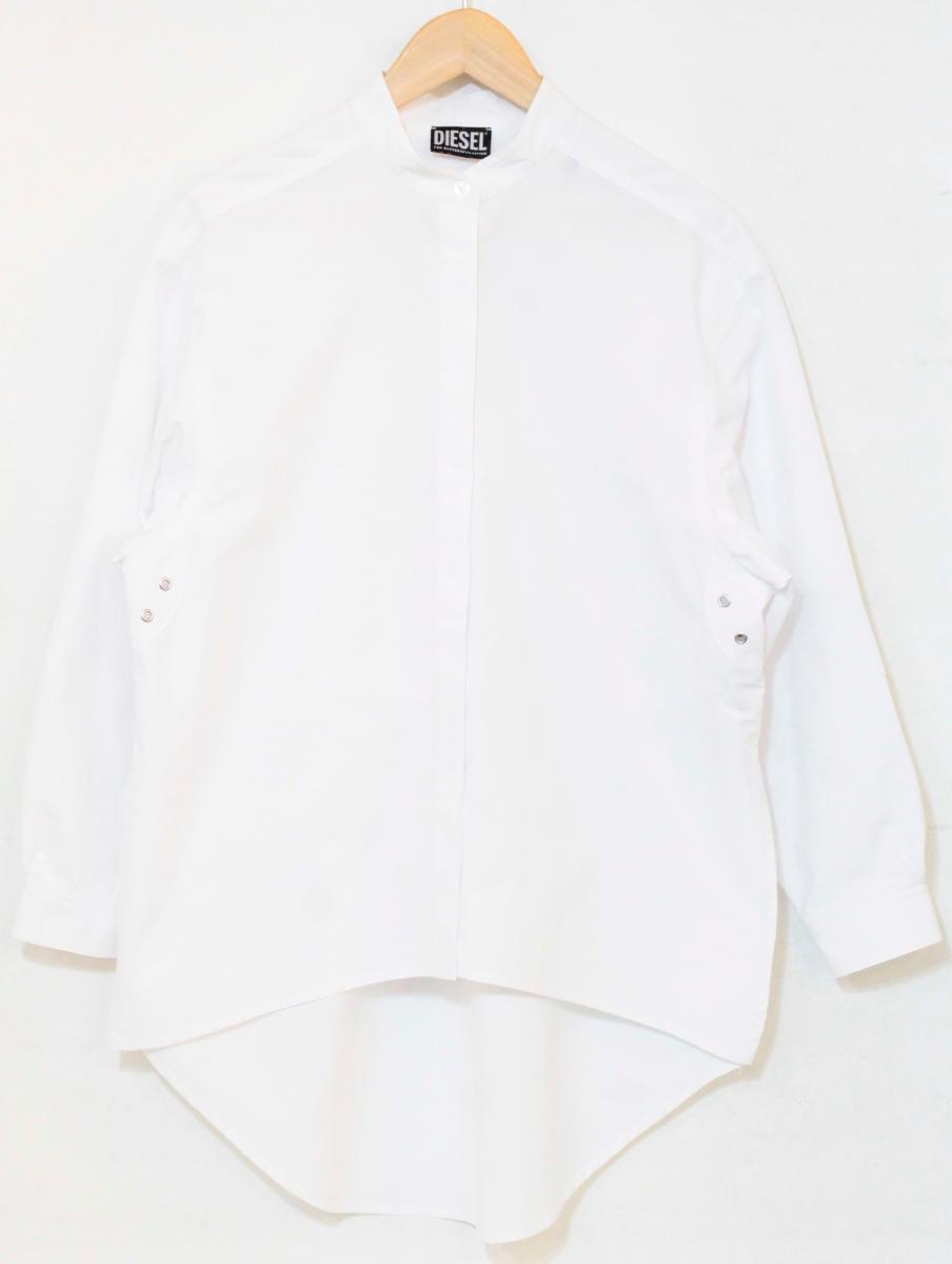 Rakuten - 【中古】 DIESEL レディース長袖シャツ XS DIESEL/C-EILENES/長袖シャツ/XS/白 ホワイト