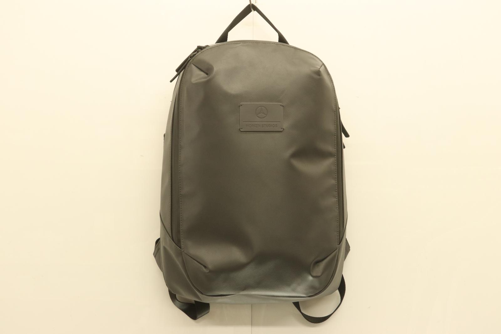 C, D, T, R, W - 【中古】 horizn studios メンズリュック バックパック -- メルセデス ベンツ コレクション バックパック horizn studios -- 黒 ブラック ロゴ