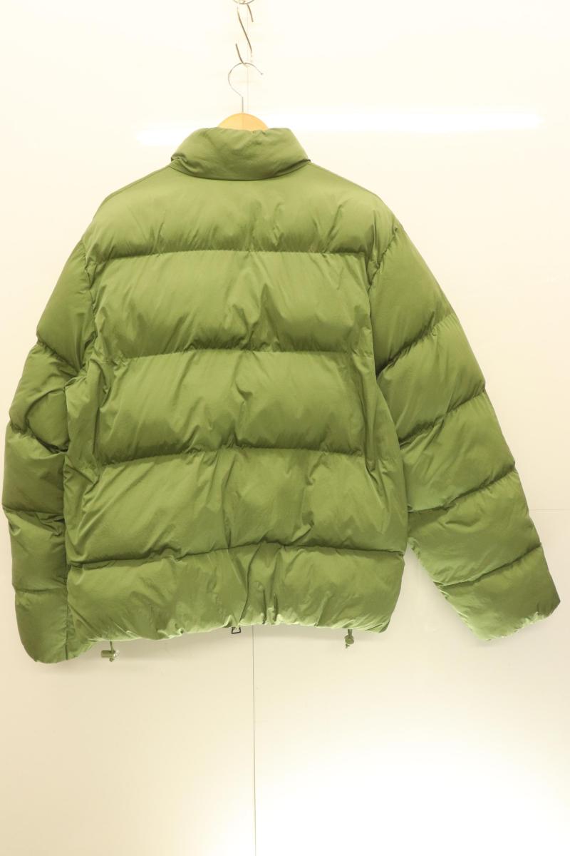 【中古】 NIKE メンズダウンジャケット L JORDAN ESS POLY PUFFER JACKET NIKE L 緑 グリーン ロゴ