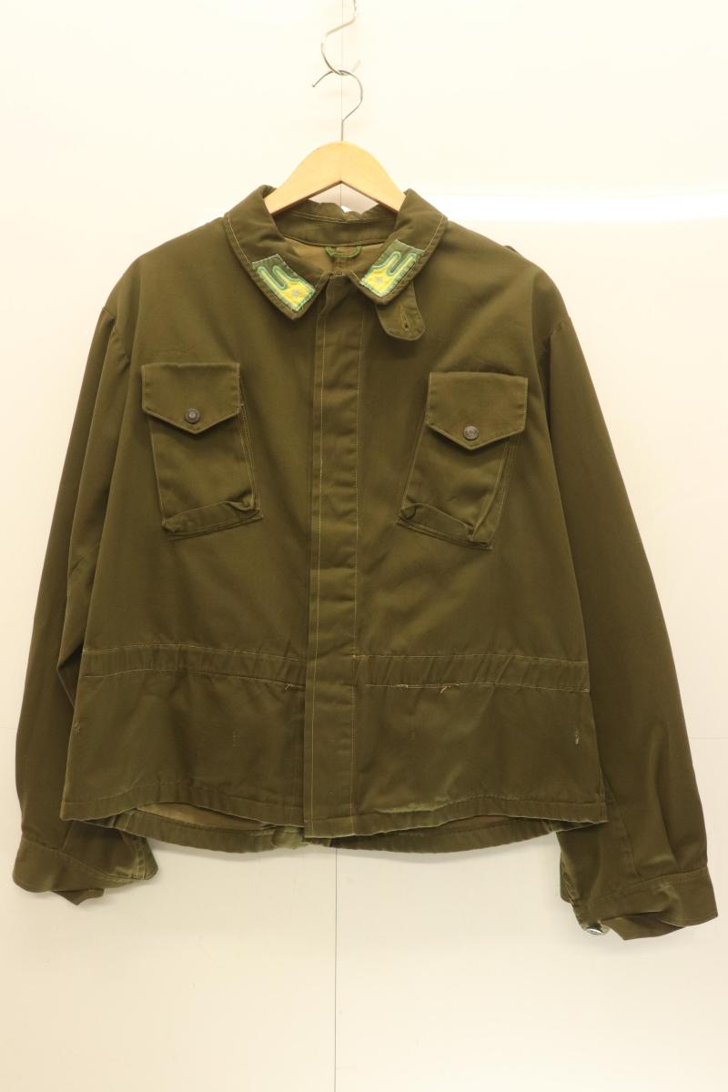 【中古】 ブランド不明 メンズミリタリージャケット 50 イタリア軍コンバットジャケット ブランド不明 50 カーキ