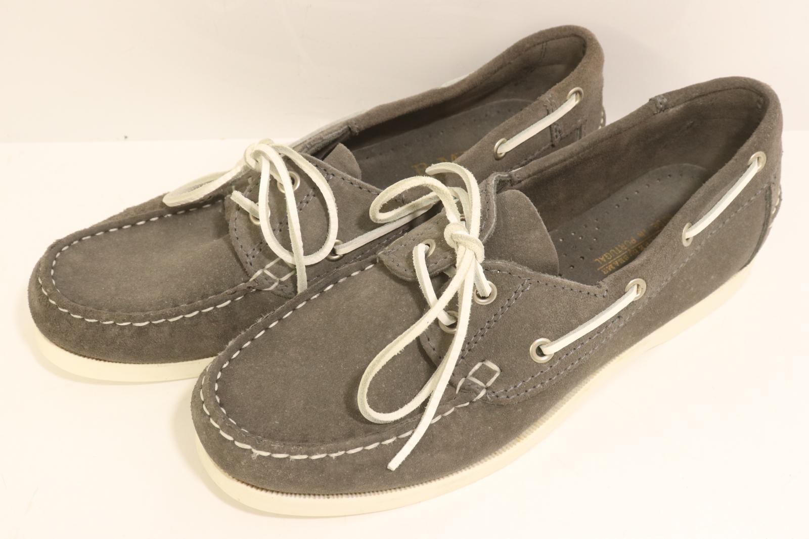 【中古】 B:MING LIFE STORE by BEAMS メンズシューズ 41 デッキシューズ B:MING LIFE STORE by BEAMS 41 グレー 灰 無地