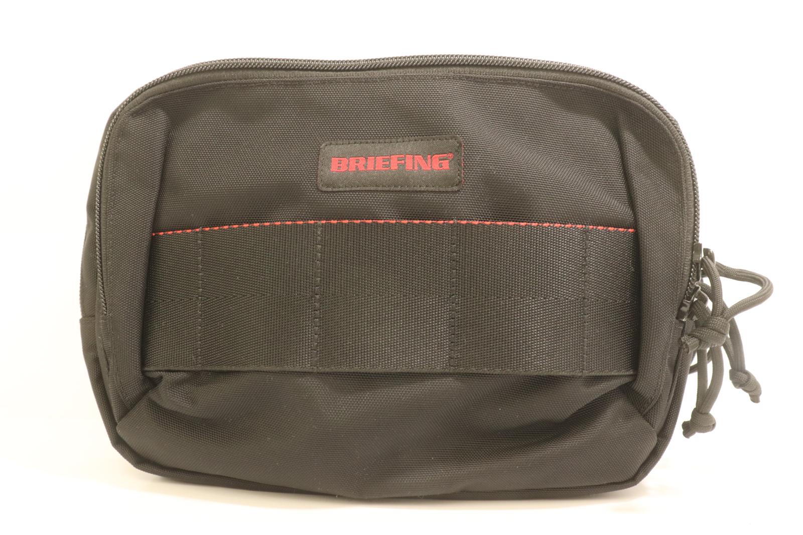 【中古】 BRIEFING メンズショルダーバッグ -- BS BOX SHOULDER ショルダーバッグ BRIEFING -- 黒 ブラック ロゴ