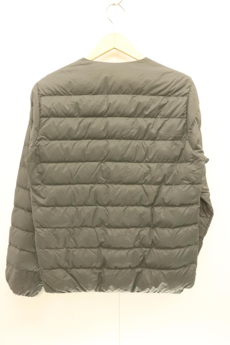 【中古】 無印良品 メンズダウンジャケット M ダウンジャケット 無印良品 M グレー 灰 無地