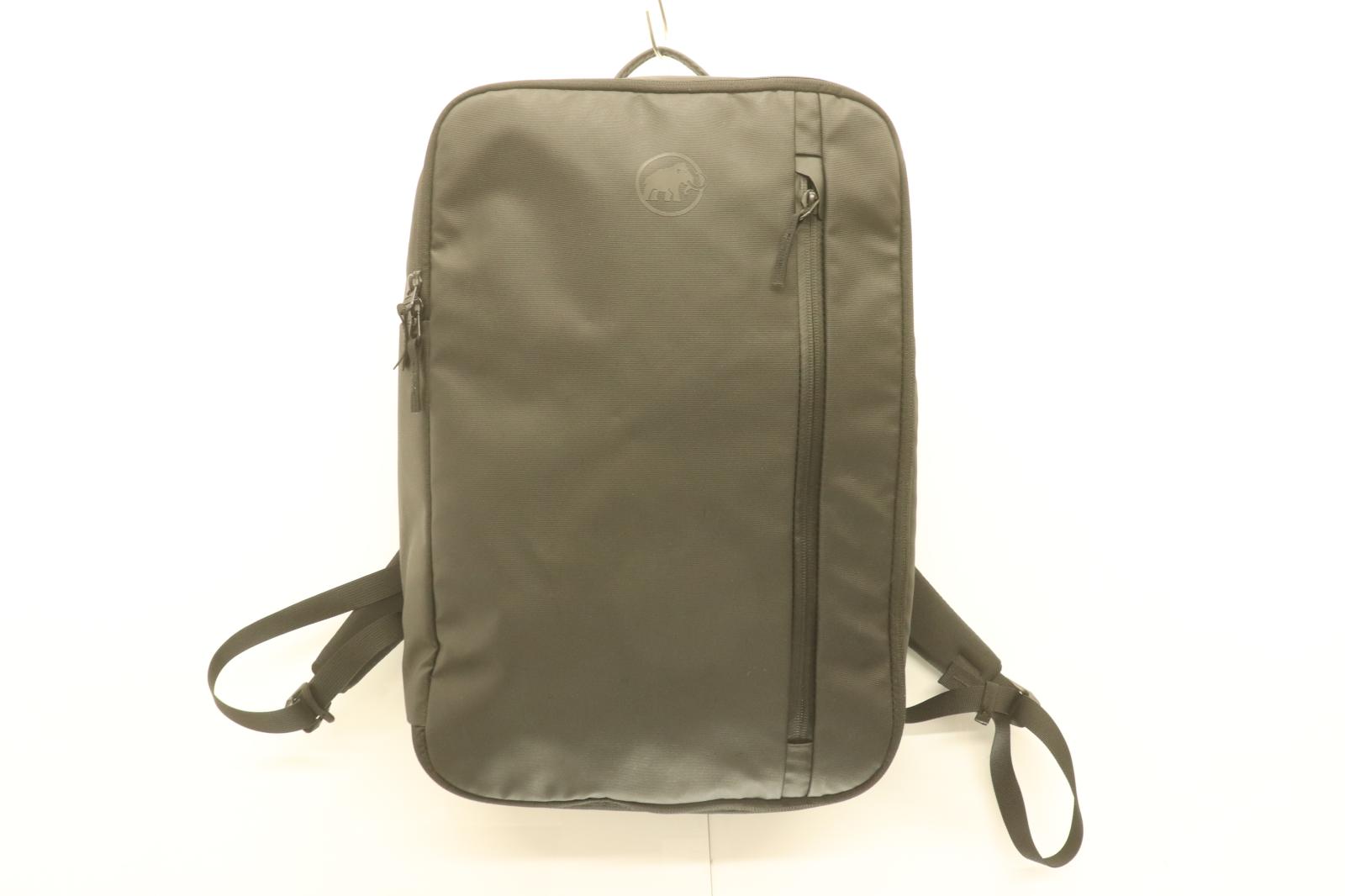 【中古】 MAMMUT メンズリュック バックパック -- Seon transporter 25 MAMMUT -- 黒 ブラック ロゴ