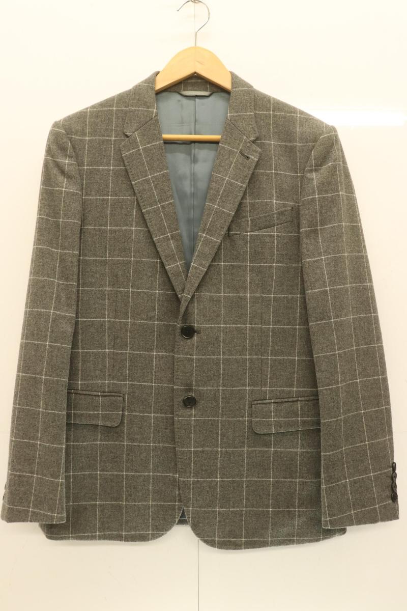 Rakuten - 【中古】 Paul Smith LONDON メンズジャケット L 2Bジャケット Paul Smith LONDON L グレー 灰 チェック