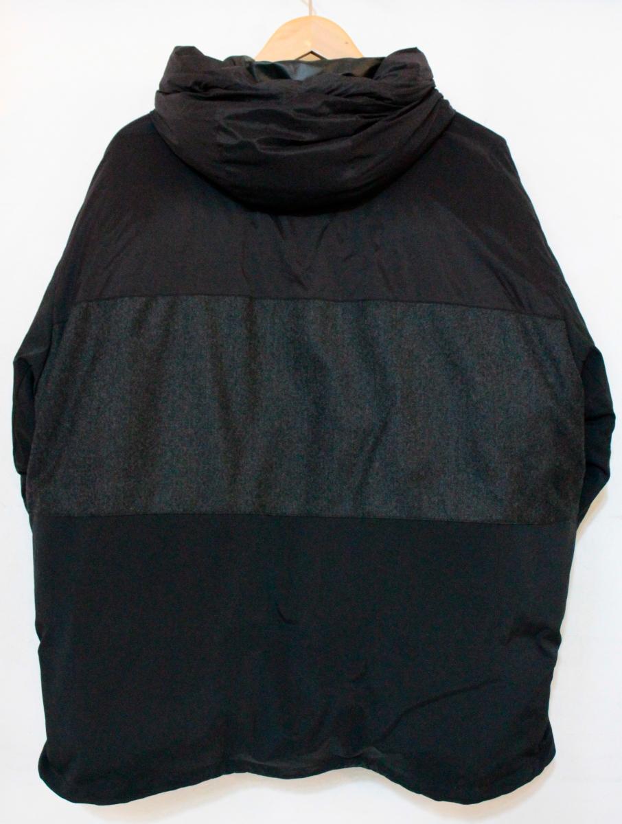 【中古】 LANVIN en Bleu メンズダウンジャケット 46 LANVIN en Bleu/46/黒 ブラック/ダウンジャケット/LB-N6-31558