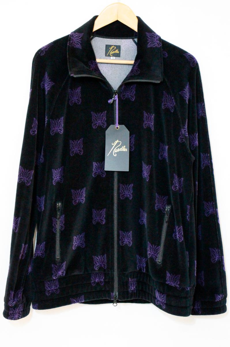 Other - 【中古】 Needles メンズブルゾン M Needles/Papillon Velour Track Jacket/ブルゾン/M/黒 ブラック/LQ237