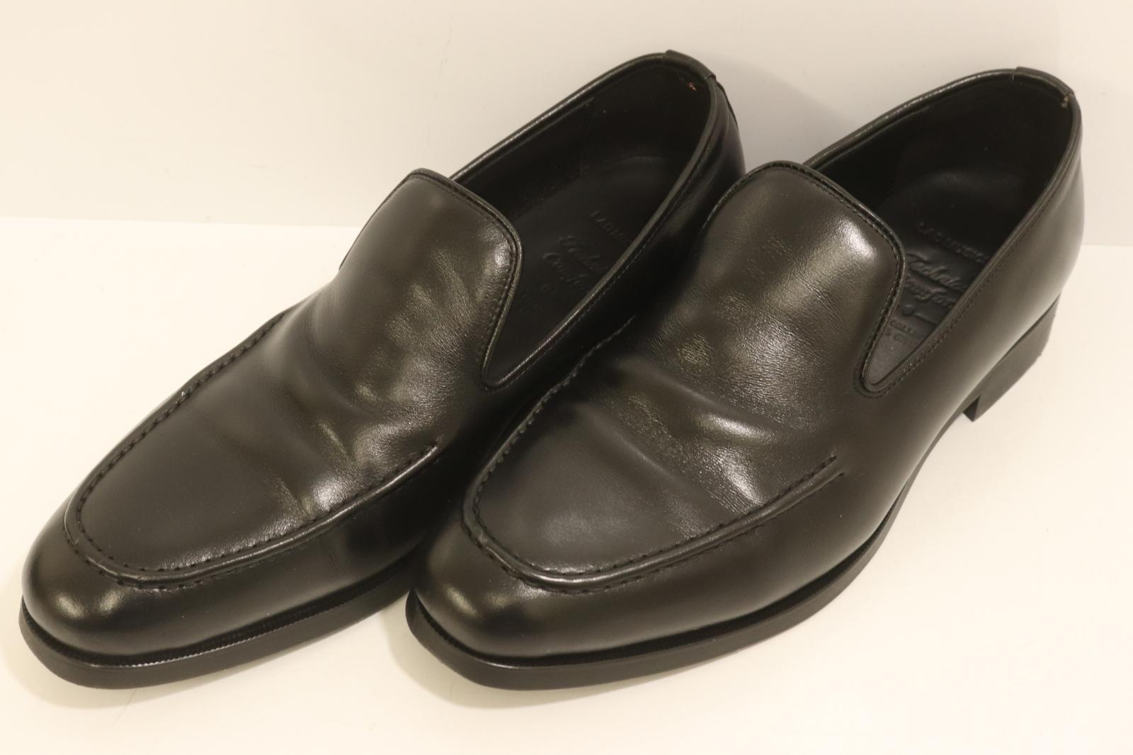 【中古】 LAD MUSICIAN メンズレザーシューズ 42 ローファー LAD MUSICIAN 42 黒 ブラック 無地