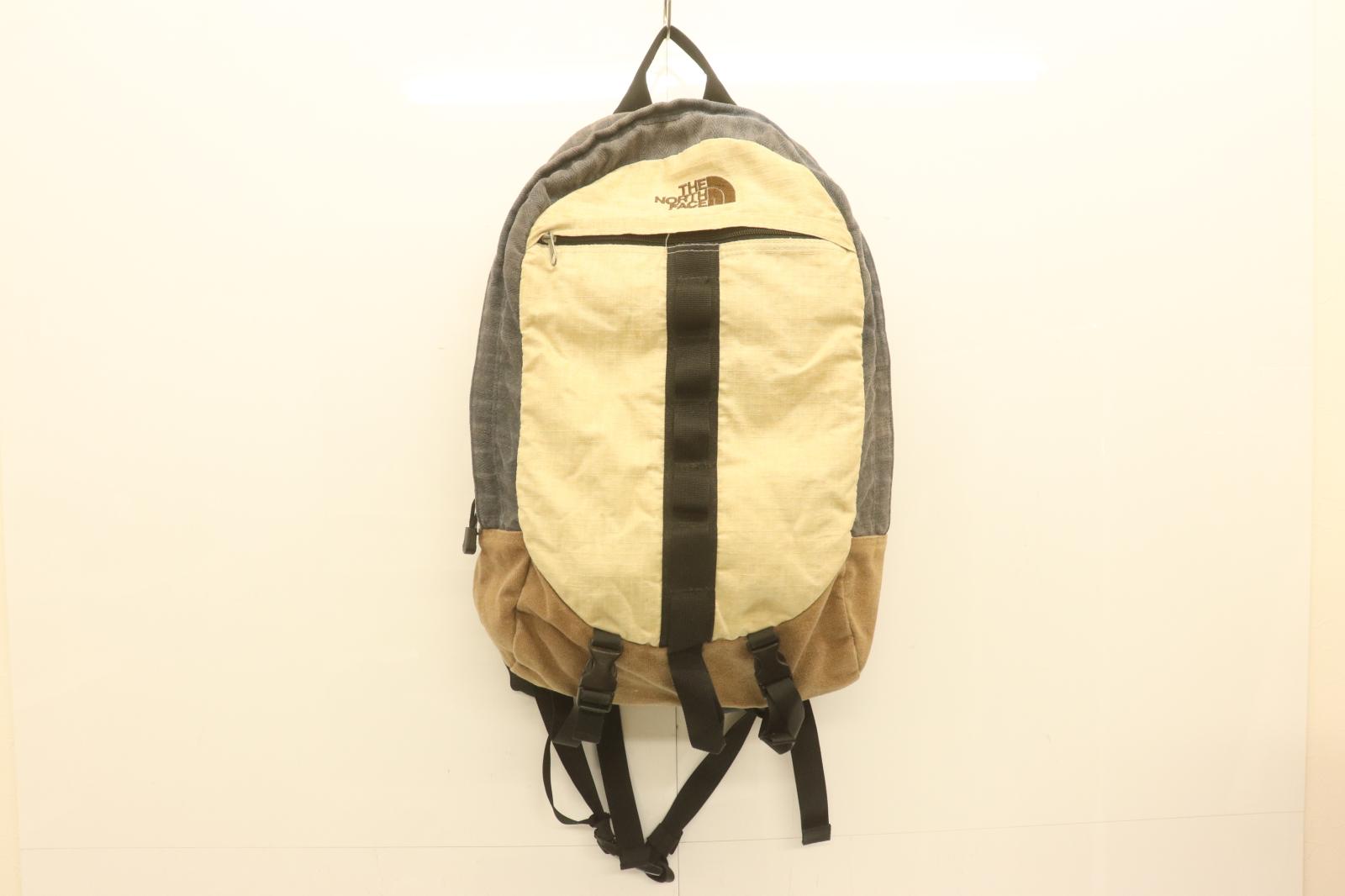 Rakuten - 【中古】 THE NORTH FACE メンズリュック バックパック -- TNF LIVITY KINKAJOU リュック バックパック THE NORTH FACE -- 紺 ネイビー アイボリー ロゴ
