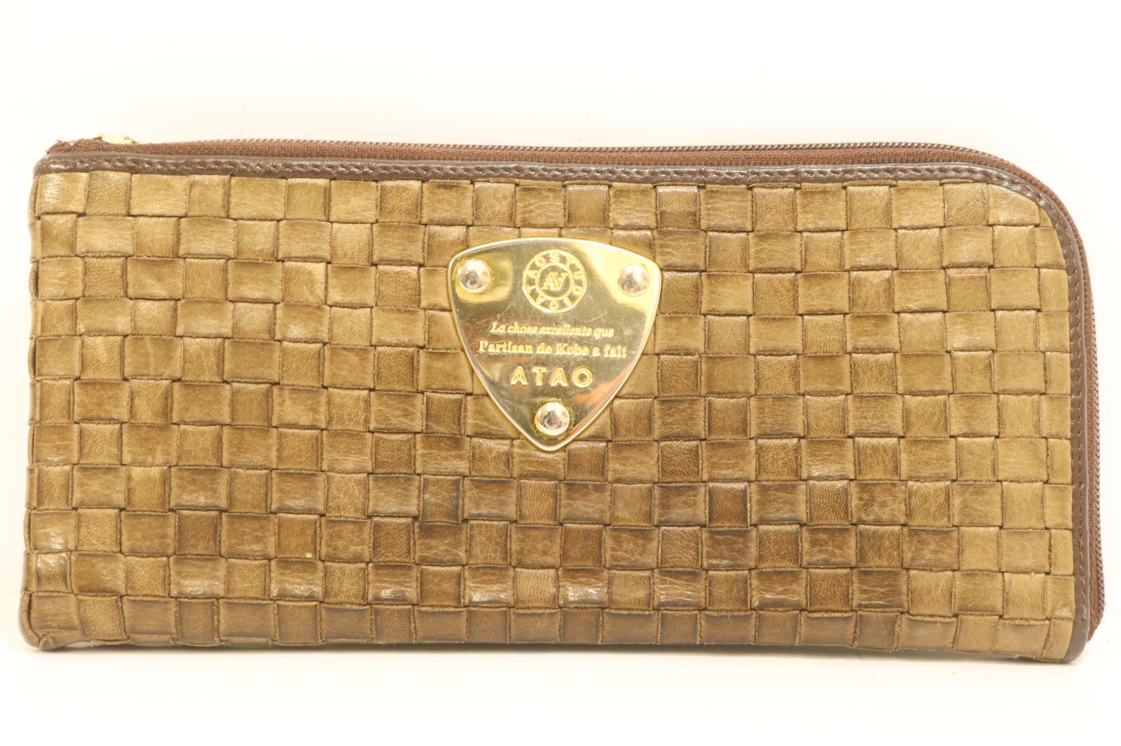 ATAO  ウォレット　中古品 中古・古着通販】ATAO (アタオ) ミニ財布 パイソン-HAKU milimo