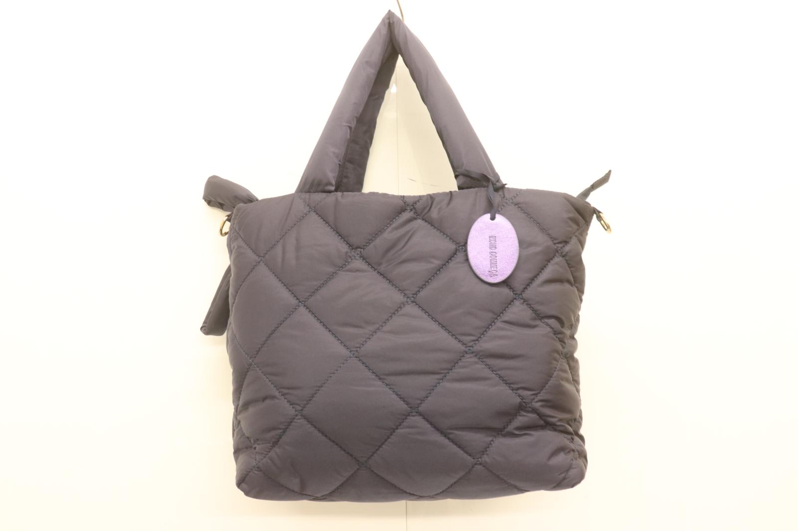 Rakuten - 【中古】 COMME CA ISM レディーストートバッグ -- キルティング トートバッグ COMME CA ISM -- 紫 パープル 無地