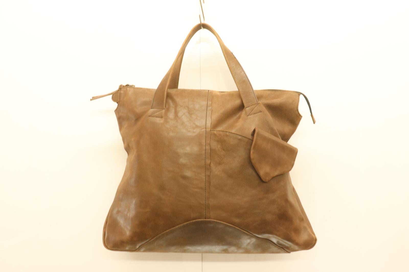 Rakuten - 【中古】 DAKOTA レディーストートバッグ -- レザートートバッグ DAKOTA -- 茶 ブラウン 無地