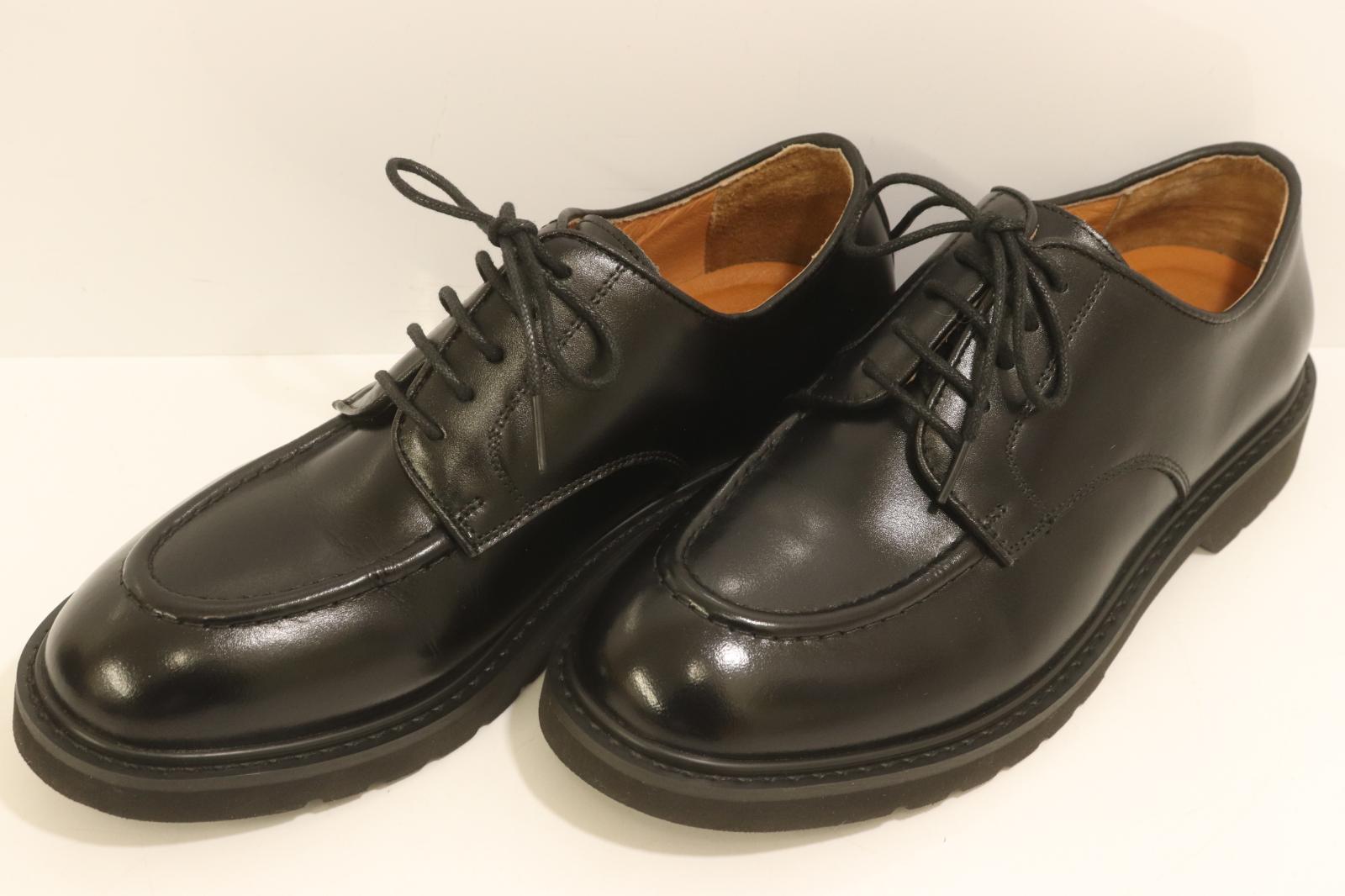 Rakuten - 【中古】 London Shoe Make メンズシューズ 7 牛革 Uチップ レザーシューズ London Shoe Make 7 黒 ブラック 無地