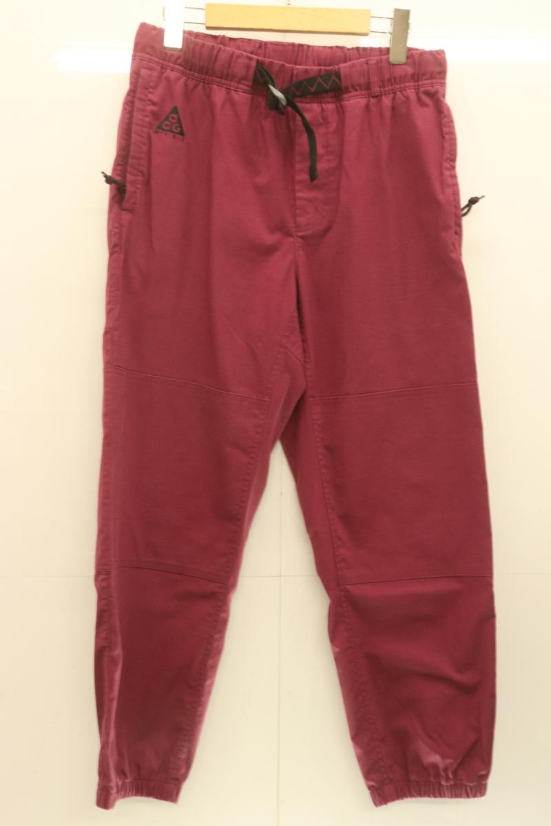 Rakuten - 【中古】 NIKE メンズイージーパンツ S ACG TRAIL PANT NIKE S ピンク 桃 ロゴ