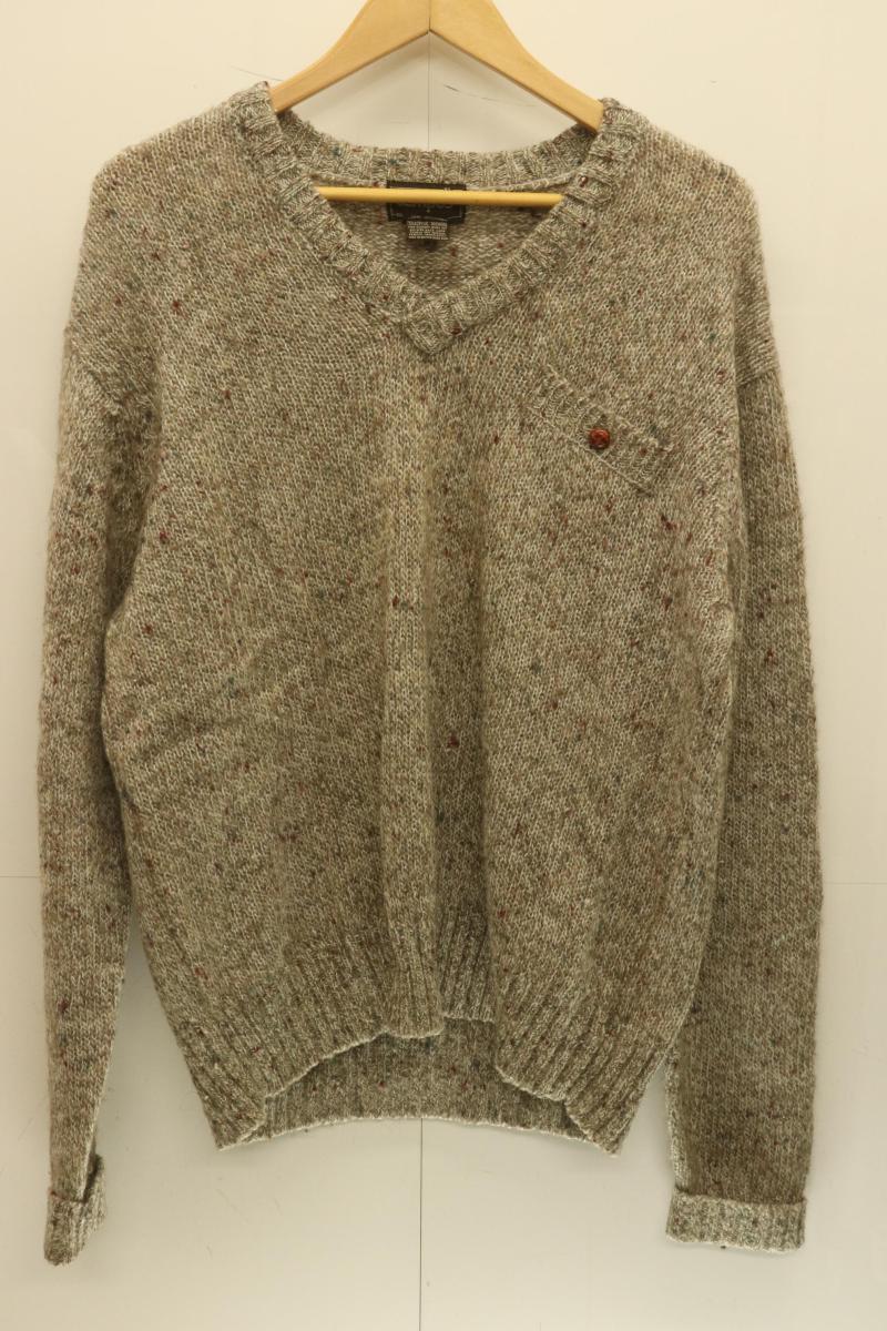 Knit Sweater - 【中古】 CAMPUS メンズニット セーター XL ニット セーター CAMPUS XL 茶 ブラウン 無地