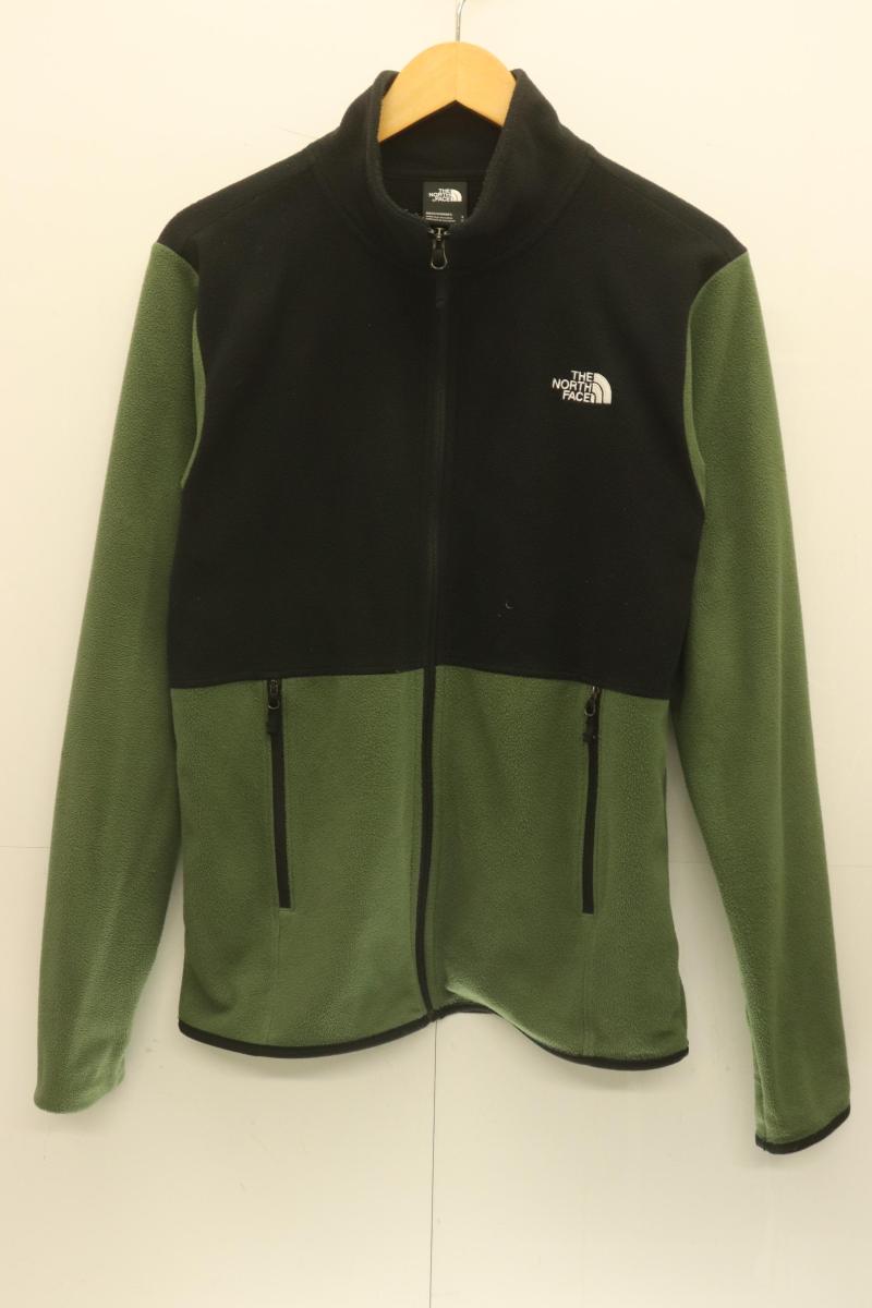 Rakuten - 【中古】 THE NORTH FACE メンズフリースジャケット S フリースジャケット THE NORTH FACE S 黒 ブラック 緑 グリーン ロゴ NA52204Z