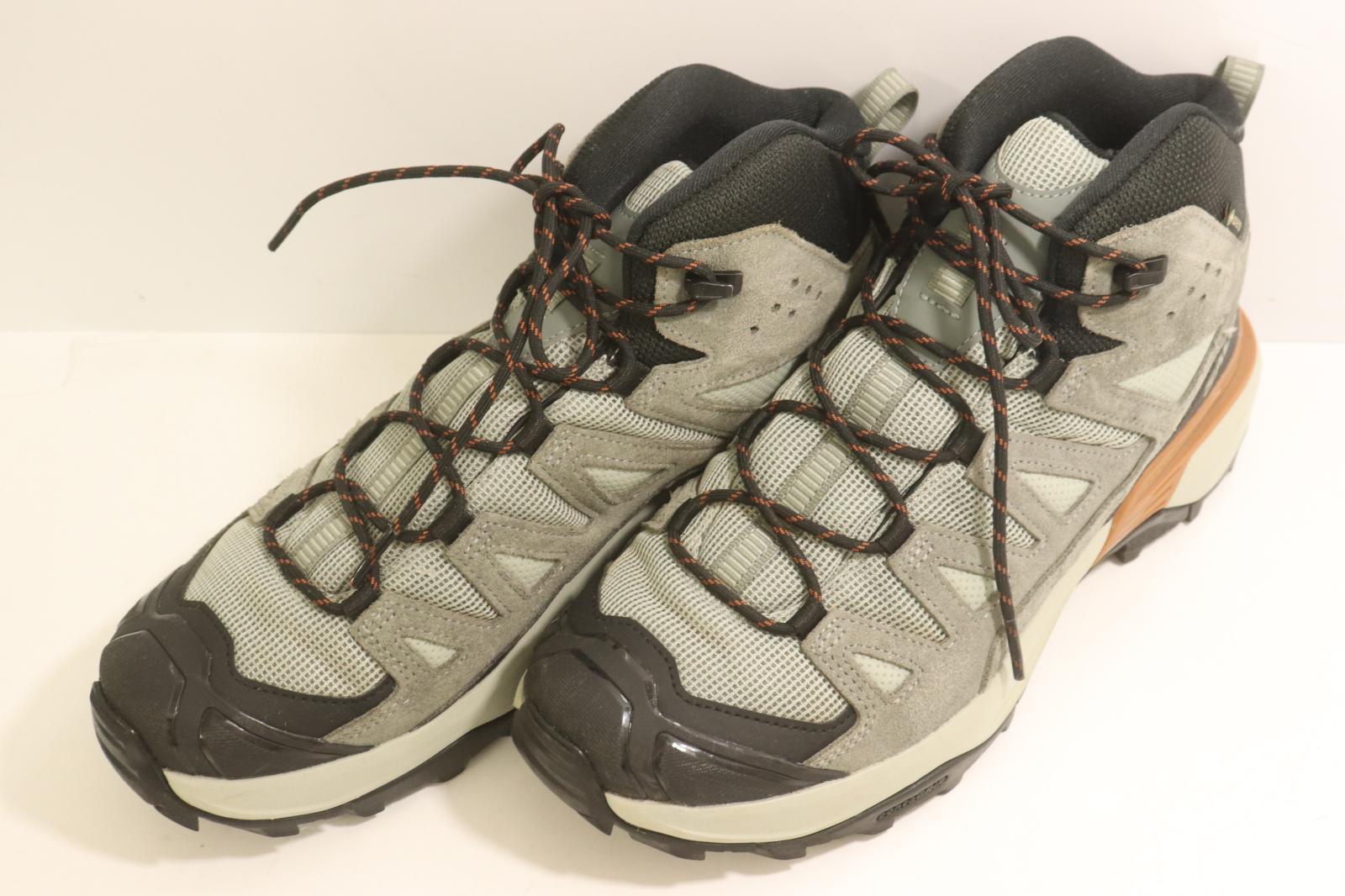 Rakuten - 【中古】 SALOMON メンズスニーカー 27 X ULTRA 360 LTR MID SALOMON 27 グレー 灰 ロゴ