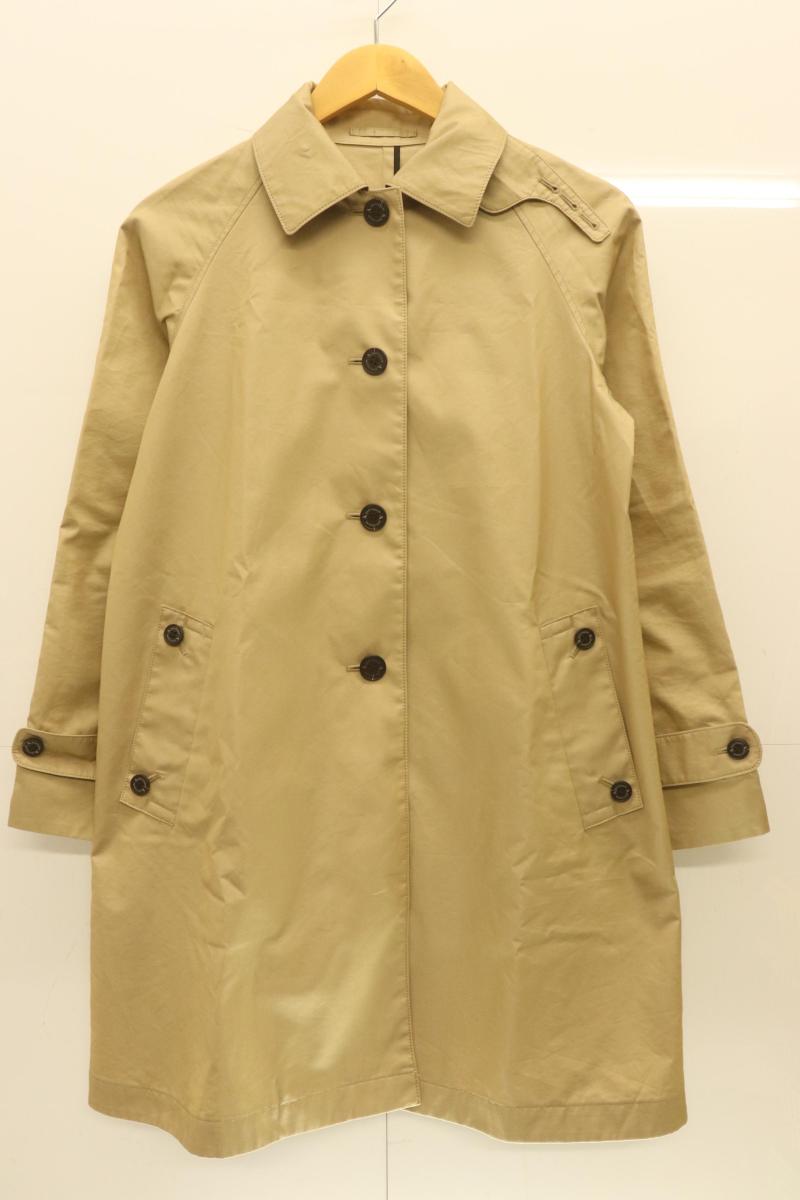 Rakuten - 【中古】 Aquascutum レディーストレンチコート M アクアテックライトコート Aquascutum M ベージュ 肌色 無地