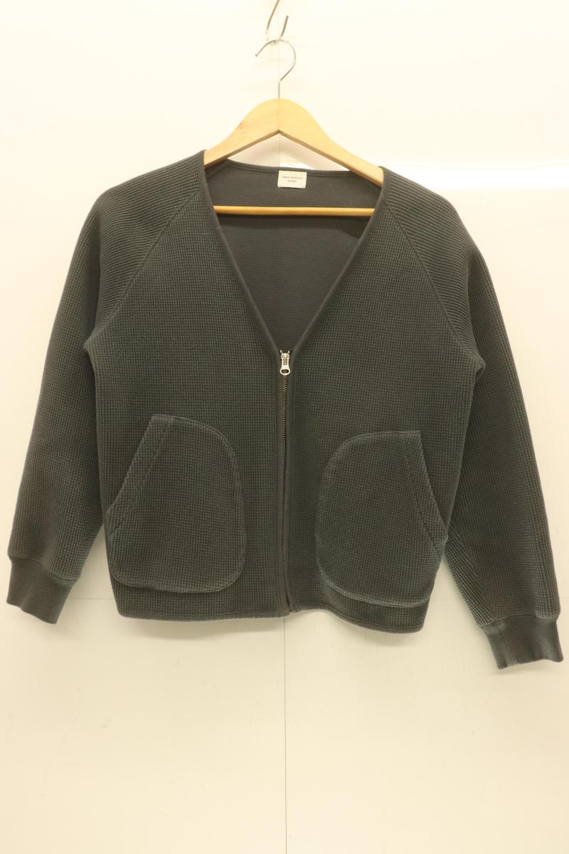Rakuten - 【中古】 URBAN RESEARCH DOORS レディースカーディガン -- サーマルZIPカーディガン URBAN RESEARCH DOORS -- グレー 灰 無地