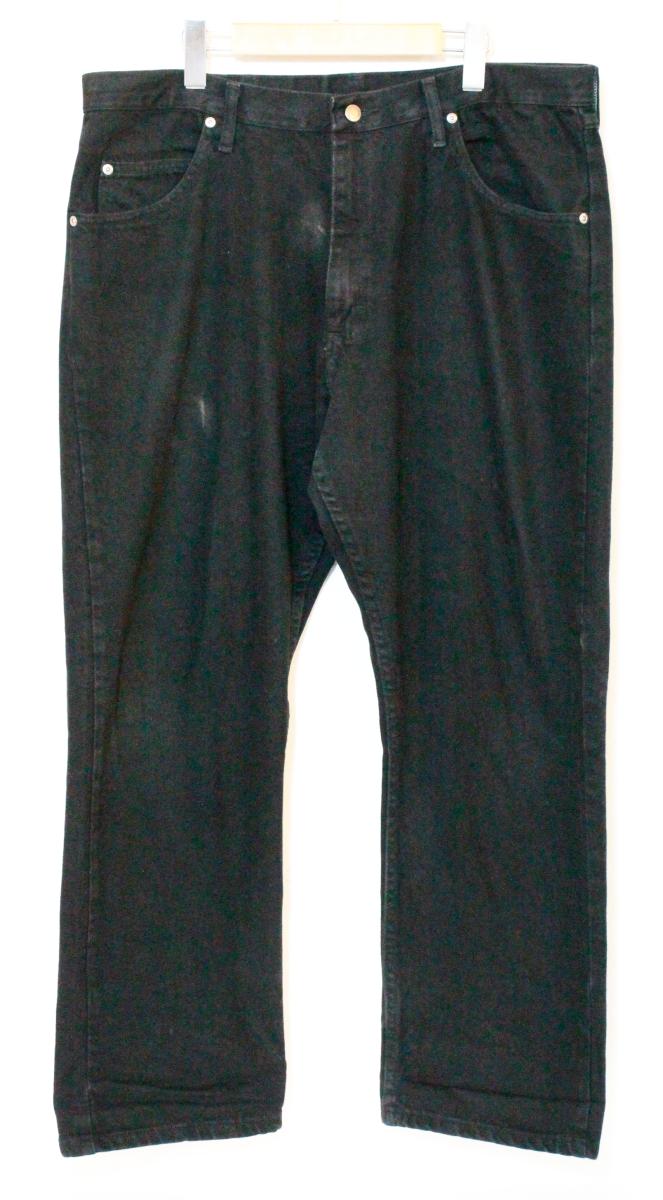 Rakuten - 【中古】 Wrangler メンズデニムパンツ W38×L30 Wrangler/W38×L30/黒 ブラック/デニムパンツ/97601cb