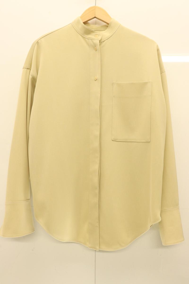 Rakuten - 【中古】 TODAYFUL レディース長袖シャツ F Standcollar Twiil Shirts TODAYFUL F ベージュ 肌色 無地