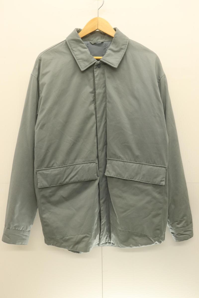 Rakuten - 【中古】 ZARA メンズ中綿ジャケット L 中綿ジャケット/ZARA/L/青 ブルー/無地