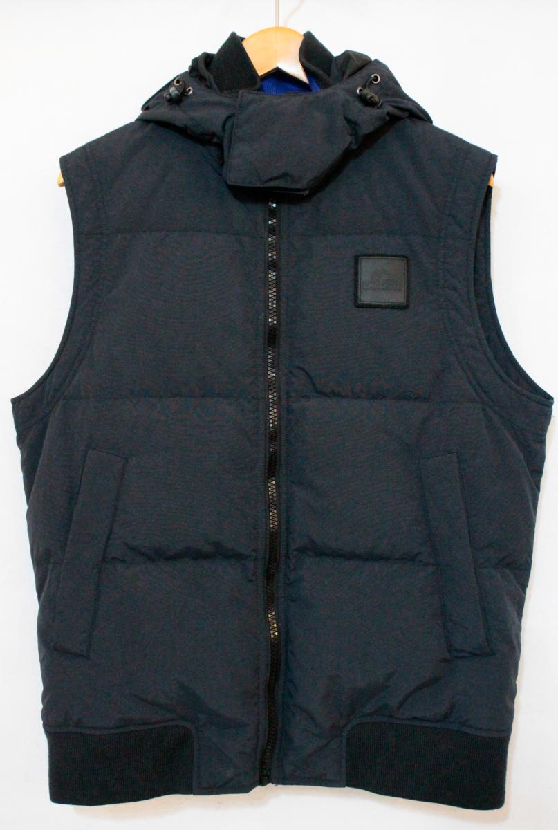 Rakuten - 【中古】 LACOSTE メンズベスト ジレ 52 LACOSTE/ダウンベスト/52/紺 ネイビー/ベスト ジレ/BH2866