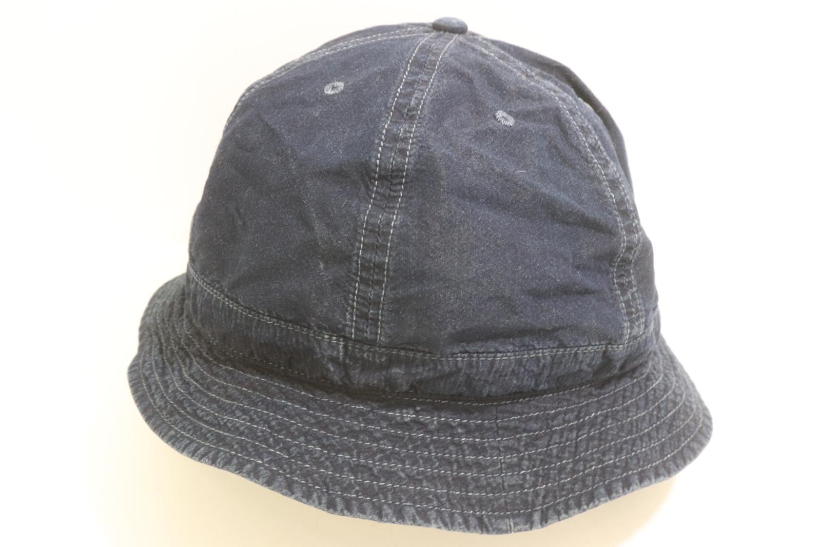 【中古】 THE NORTH FACE PURPLE LABEL メンズハット 59 INDIGO WEATHER WINDSTOPPER HAT THE NORTH FACE PURPLE LABEL 59 インディゴブルー 藍 無地