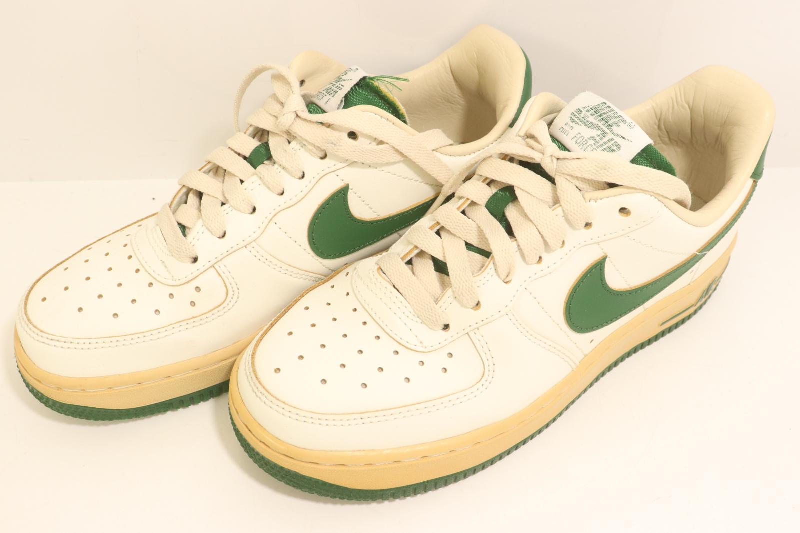 NIKE レディーススニーカー 23cm WMNS AIR FORCE 1 '07 LV8 SAIL NIKE 23cm 白 ホワイト 緑 グリーン ロゴ DZ4764-133