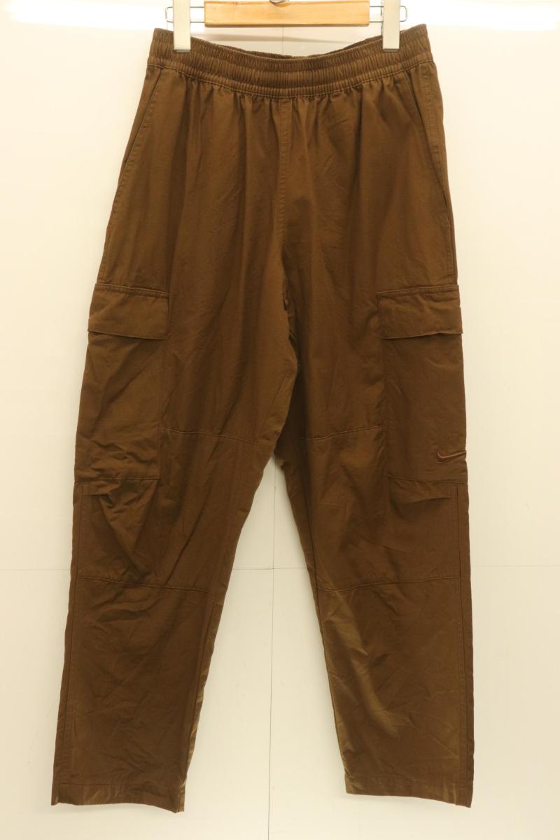 Rakuten - 【中古】 NIKE メンズカーゴパンツ M AS M NK CARGO WVN PANT NIKE M 茶 ブラウン ロゴ