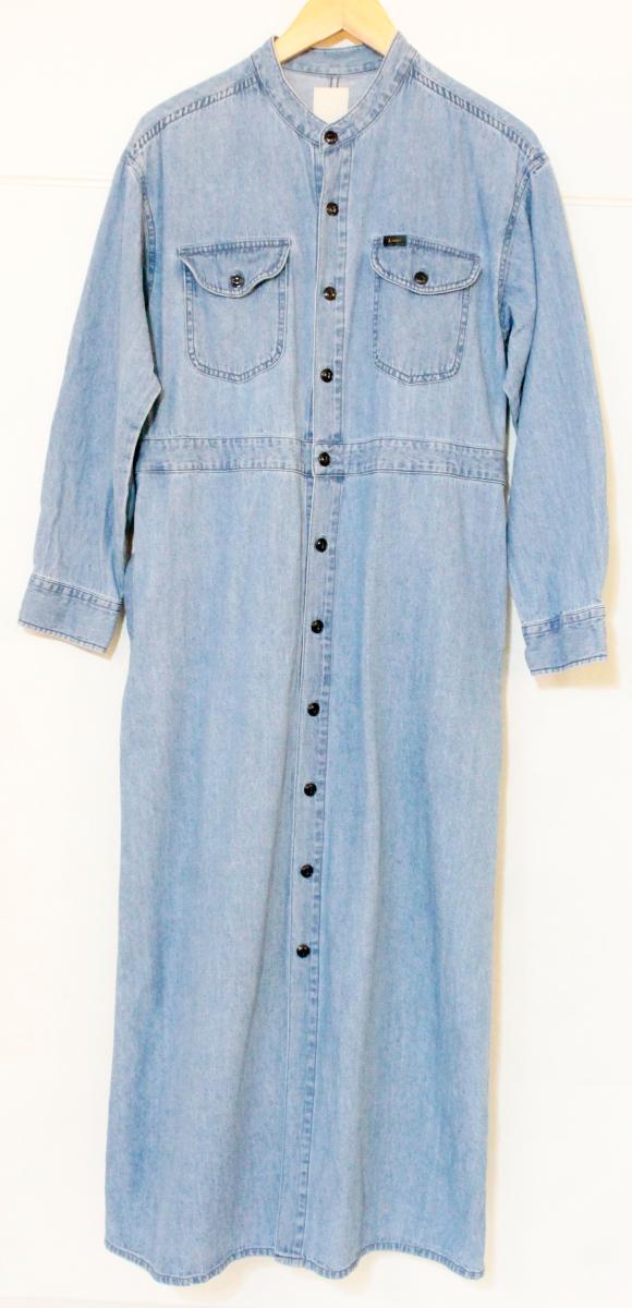 【中古】 ROSSO レディースワンピース F Lee × URBAN RESEARCH ROSSO/BELTED DENIM DRESS/ワンピース/F/インディゴブルー 藍/LB9393
