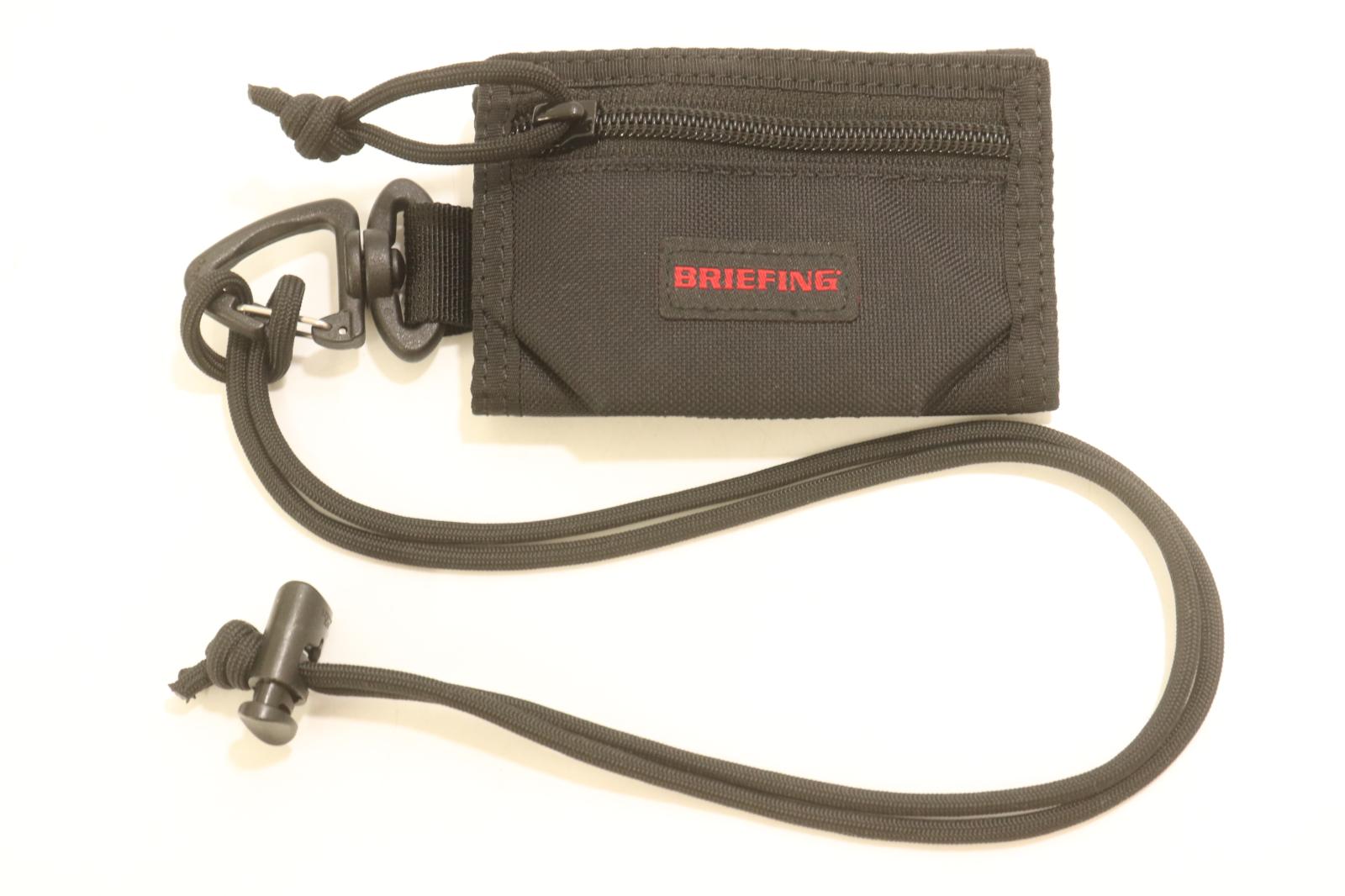 Rakuten - 【中古】 BRIEFING メンズ財布 -- JUMP COLLECTION TRIFOLD WALLET BRIEFING -- 黒 ブラック ロゴ