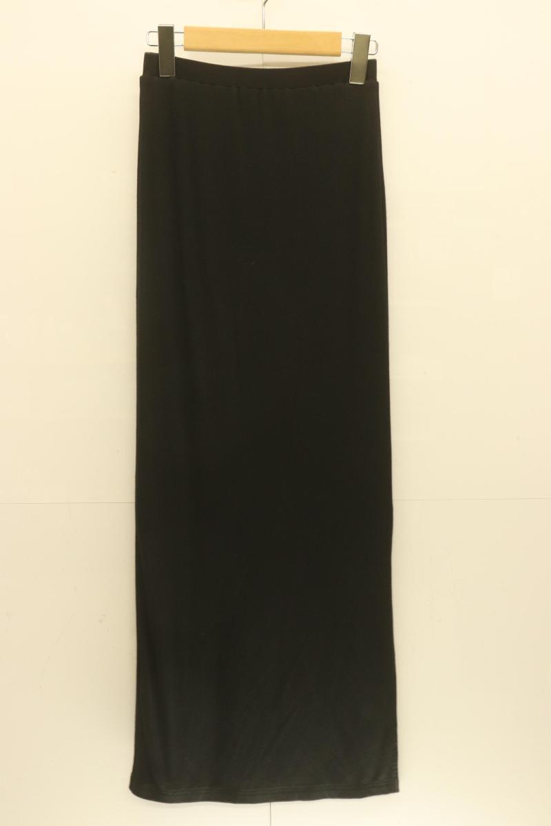 【中古】 Rosarymoon レディースロングスカート F 2way Long Skirt Rosarymoon F 黒 ブラック 無地