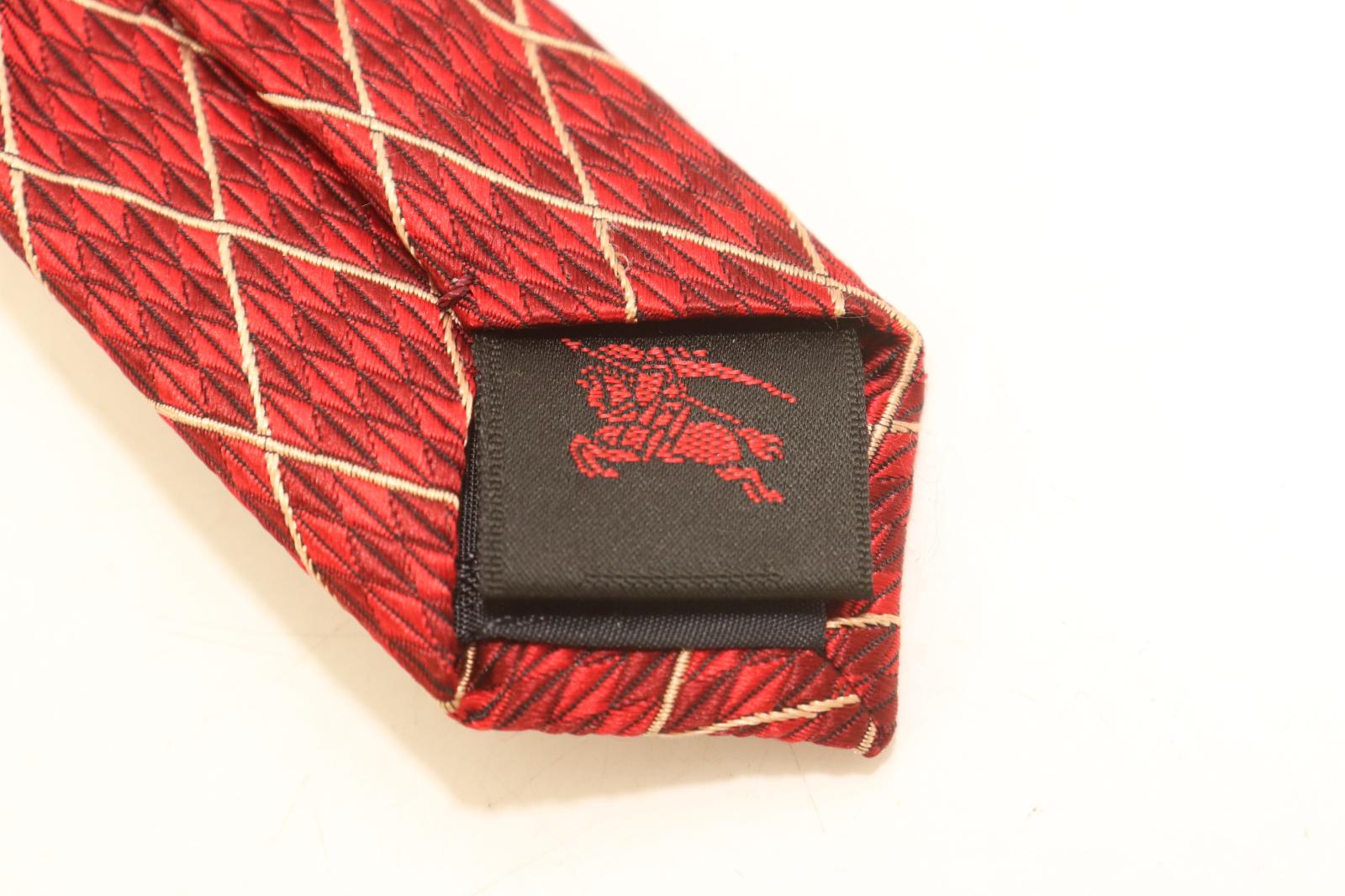 中古 BURBERRY BLACK LABEL メンズネクタイ -- ネクタイ 赤 レッド webstyle-10241938 Style(ブランド古着のスタイル) サンプル画像3