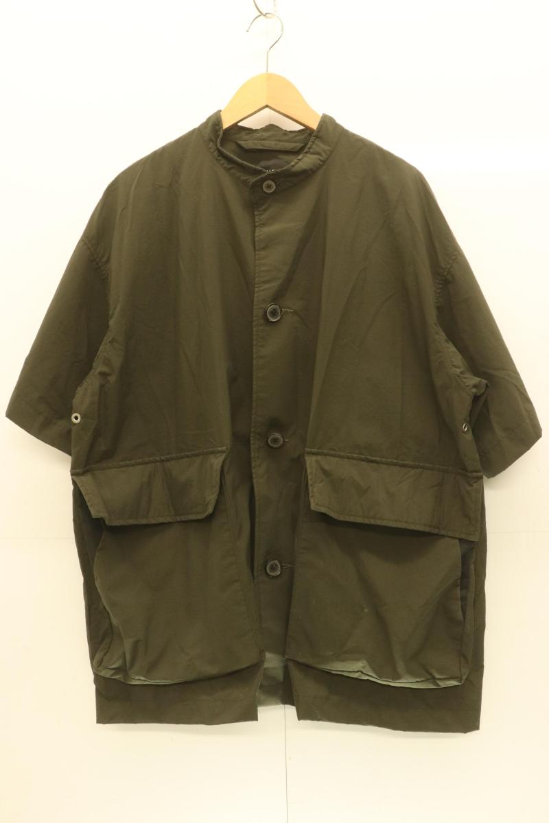 Rakuten - 【中古】 UNITED TOKYO メンズ半袖シャツ 1 オーバーサイズショートモッズシャツ UNITED TOKYO 1 カーキ 無地