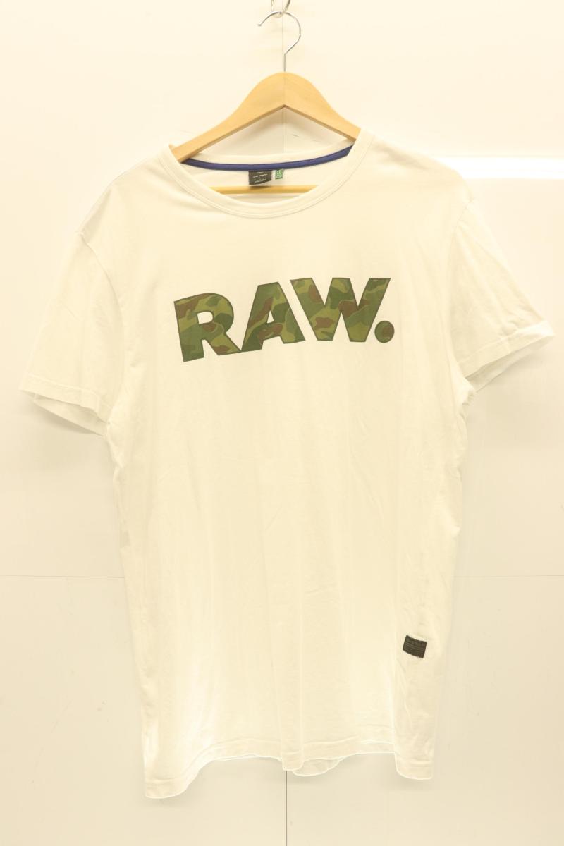 Rakuten - 【中古】 G-STAR RAW メンズTシャツ L Tシャツ G-STAR RAW L 白 ホワイト プリント