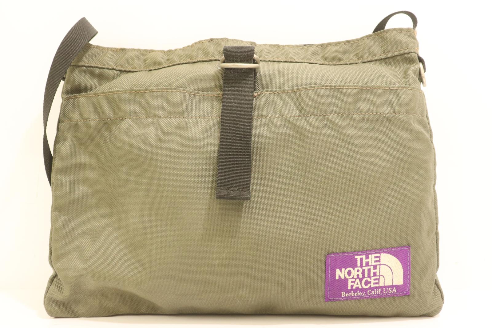 【中古】 THE NORTH FACE PURPLE LABEL メンズショルダーバッグ -- Small SHOULDER Bag THE NORTH FACE PURPLE LABEL -- カーキ ロゴ