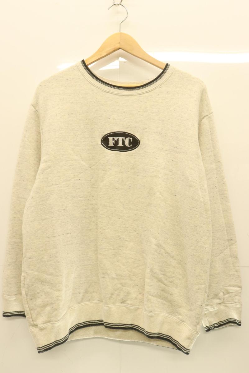 【中古】 FTC レディーススウェット L スウェット FTC L ベージュ 肌色 ロゴ
