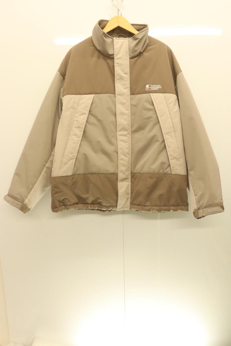 Rakuten - 【中古】 NORTHERN WILDERNESS SPORTS x niko and メンズナイロンジャケット L ナイロンジャケット NORTHERN WILDERNESS SPORTS x niko and L 茶 ブラウン グレー 灰 ベージュ 肌色