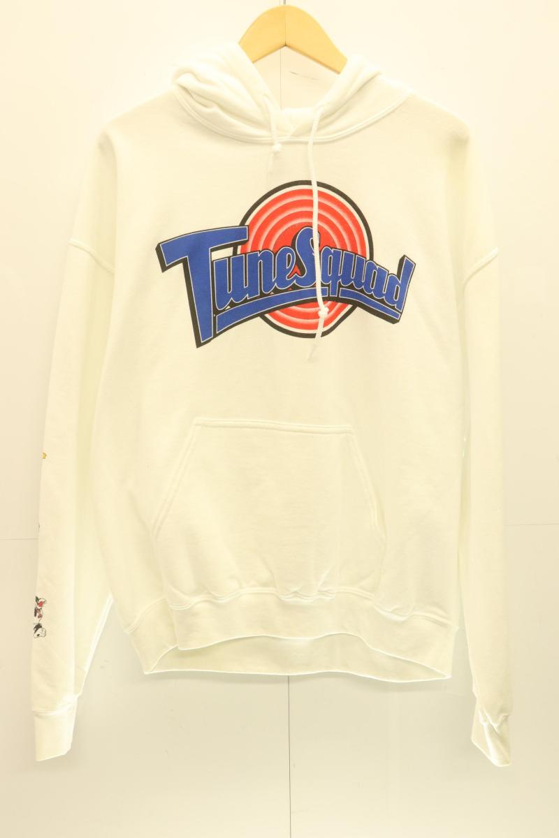 Rakuten - 【中古】 Space Jam メンズパーカー L グラフィック プルオーバー パーカー Space Jam L 白 ホワイト プリント