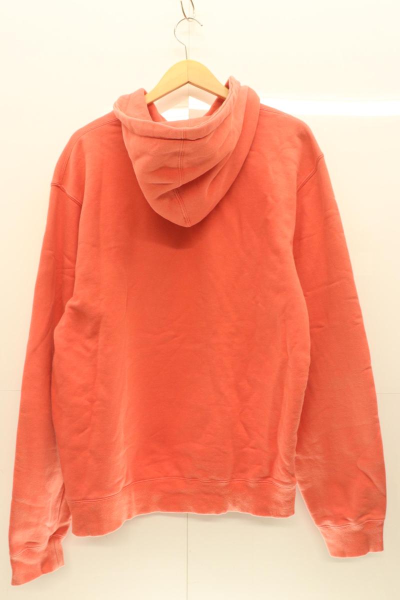 【中古】 STUSSY メンズパーカー XL STOCK LOGO APP HOODIE STUSSY XL 赤 レッド ロゴ